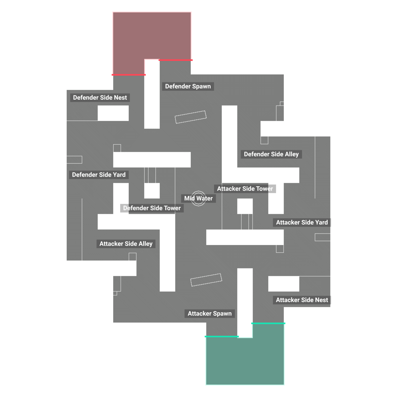 Drift tactical overview with callouts